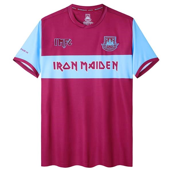 Thailandia Maglia Iron Maiden x West Ham Prima Retro